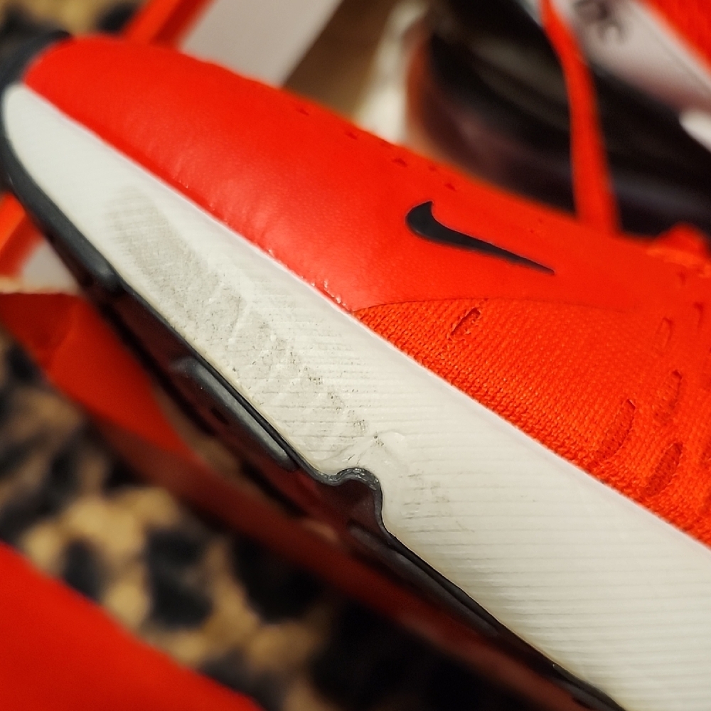 Nike Air Max 270 Bright Red with Black and White Accents - Picture 8 of 8